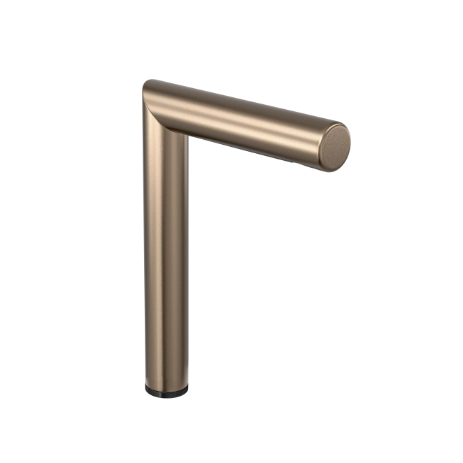 Torneira de Mesa com Textura Bica Alta para Lavatório Corten