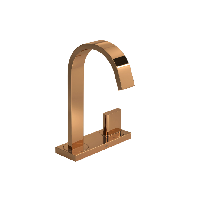 Torneira de Mesa com Chapa Bica Alta para Lavatório Red Gold 1191