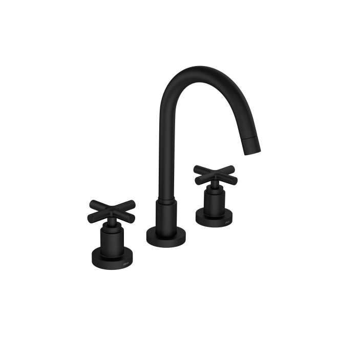 Misturador de Mesa Bica Alta para Lavatório Black Matte 1877.BL64
