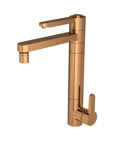 Misturador Monocomando de Mesa com Filtro para Cozinha Red Gold