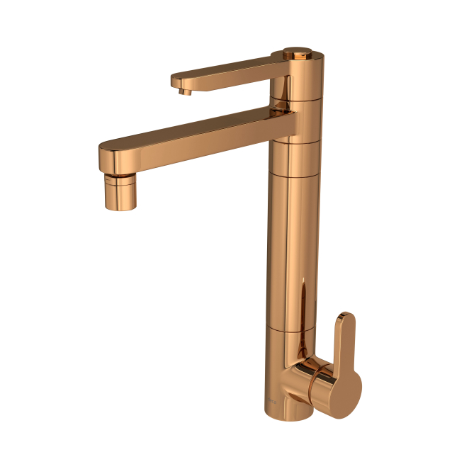 Misturador Monocomando de Mesa com Filtro para Cozinha Red Gold