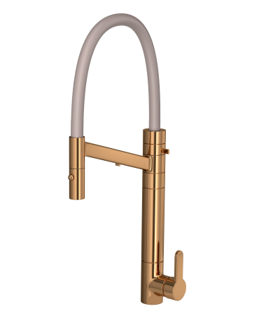 Misturador Monocomando de Mesa com Filtro para Cozinha Red Gold e