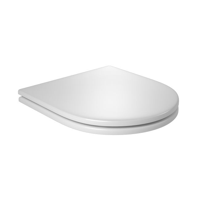 Assento Poliéster Slow Close Branco AP.237.17 | DECA