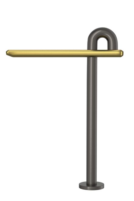 Bica de Mesa M para Cuba e Lavatório Memphis Dark Antracite 1791