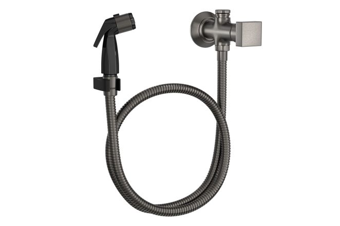 Ducha Higiênica com Registro e Derivação Dark Antracite 1984.GF86