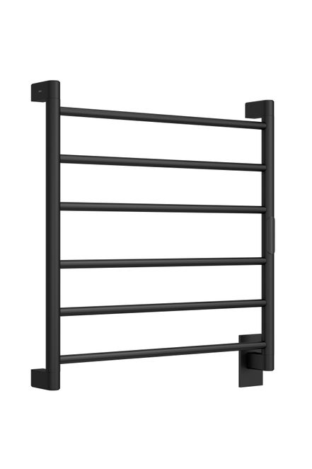 Acabamento de Tomada para Toalheiro Térmico Black Matte 2044.BL.TP