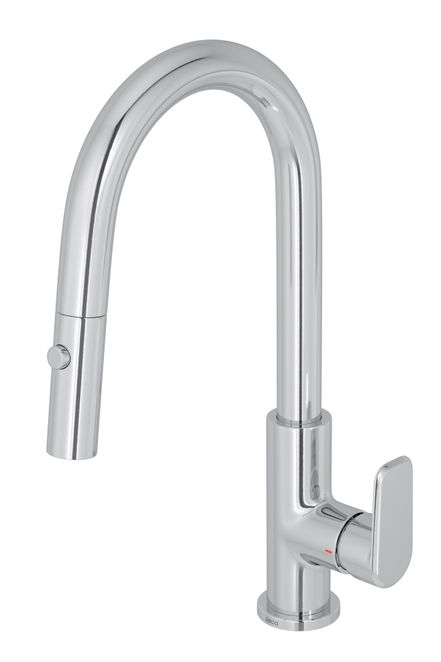 Misturador Monocomando de Mesa para Cozinha Inox 2256.INX26.F.INT