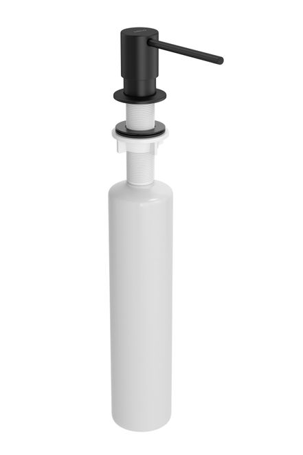 white_decant Dispensador para Sabão Líquido Black Matte AC.500.DISP.BLMT | DECA