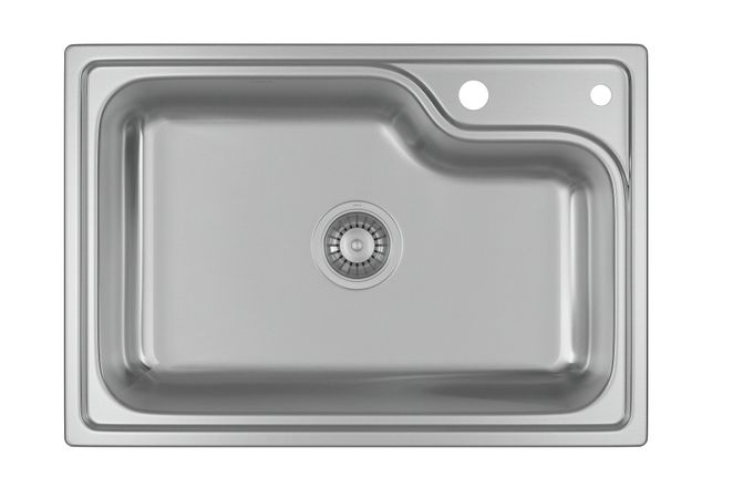 Cuba de Cozinha Retangular 60X40cm com Deck Inox CC.660.60.DK.INX