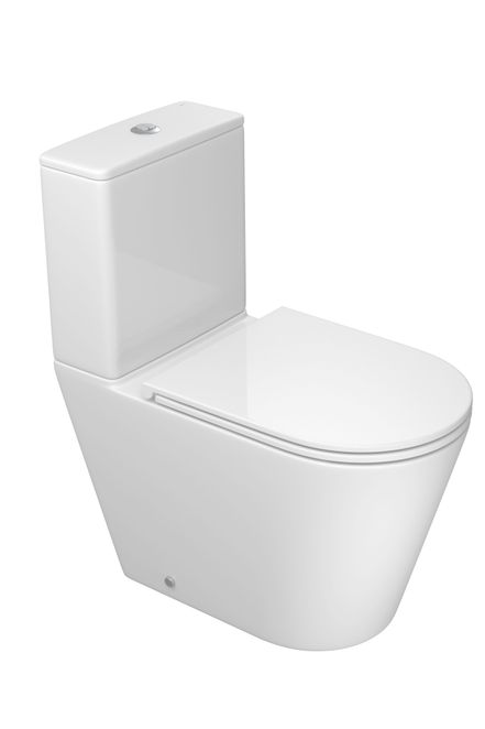 Kit Completo Bacia para Caixa Acoplada Branco KP.8820.17 | DECA